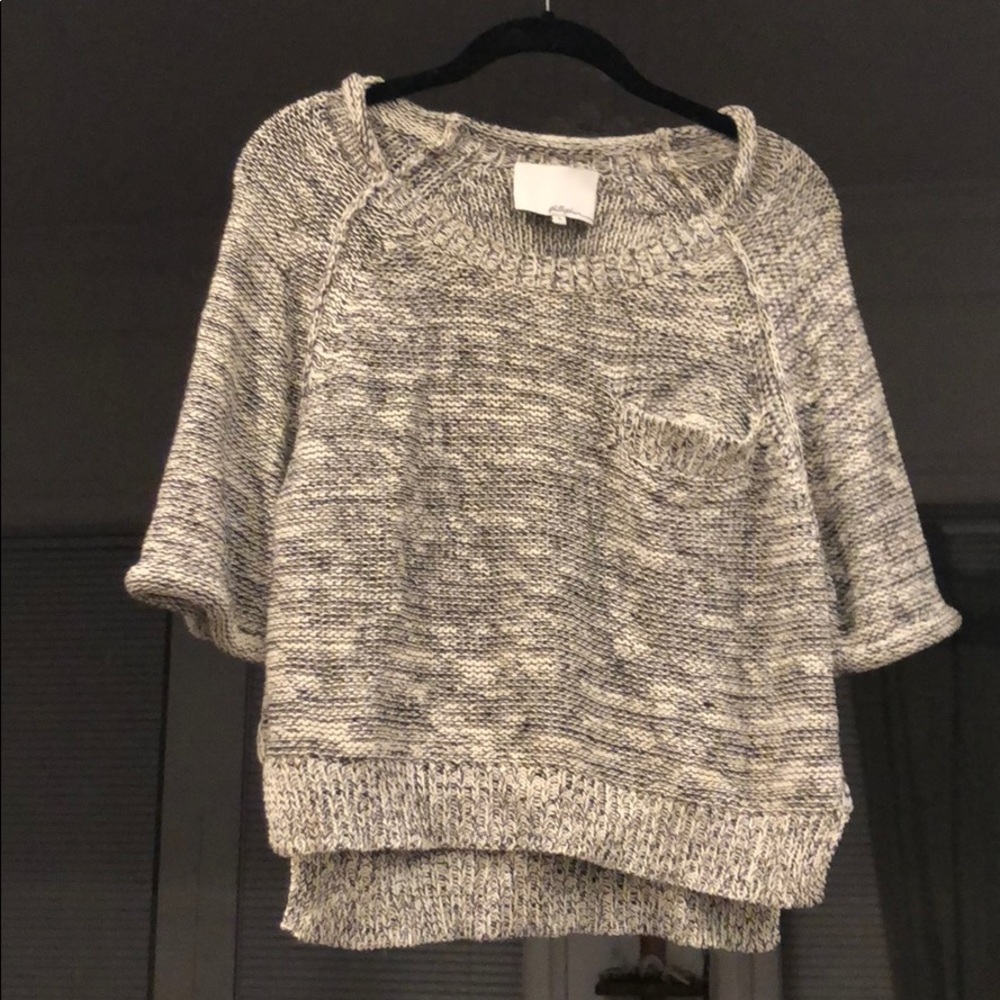 3.1 Phillip Lim - Cropped Knit Sweater